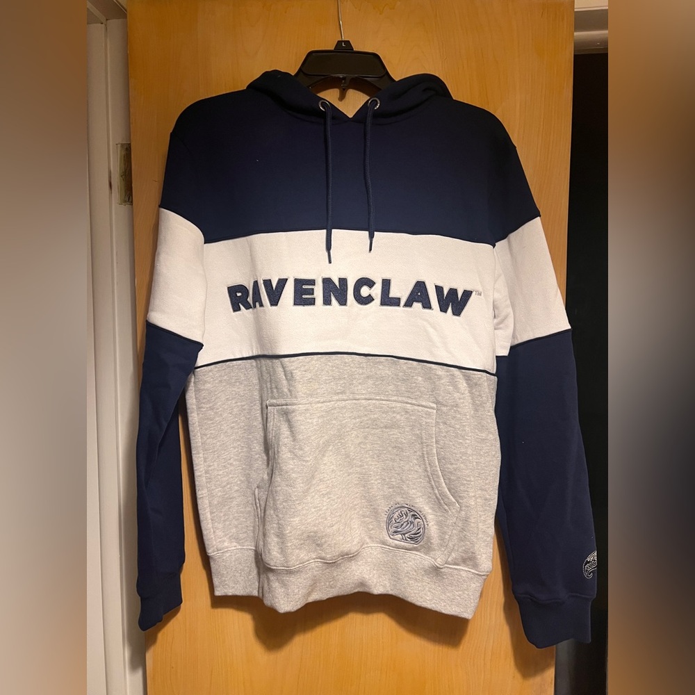 Harry Potter New York RAVENCLAW Drawstring Hoodie Size Small